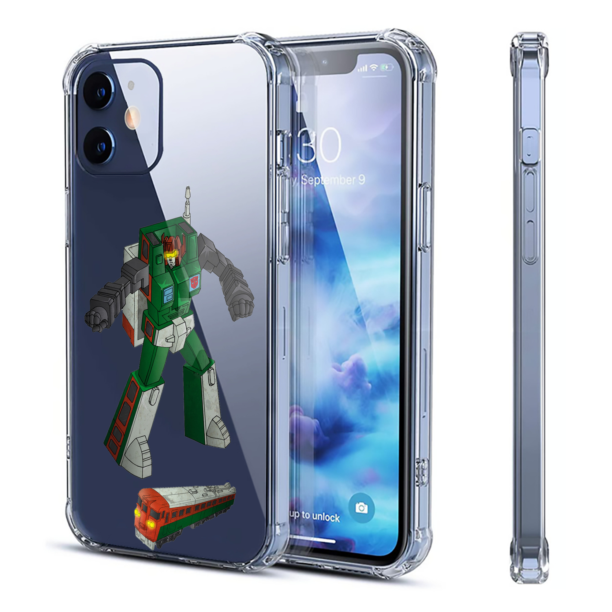 （画像用）  【iPhone 12シリーズ対応】透明スマホケース（クリアソフトケース）